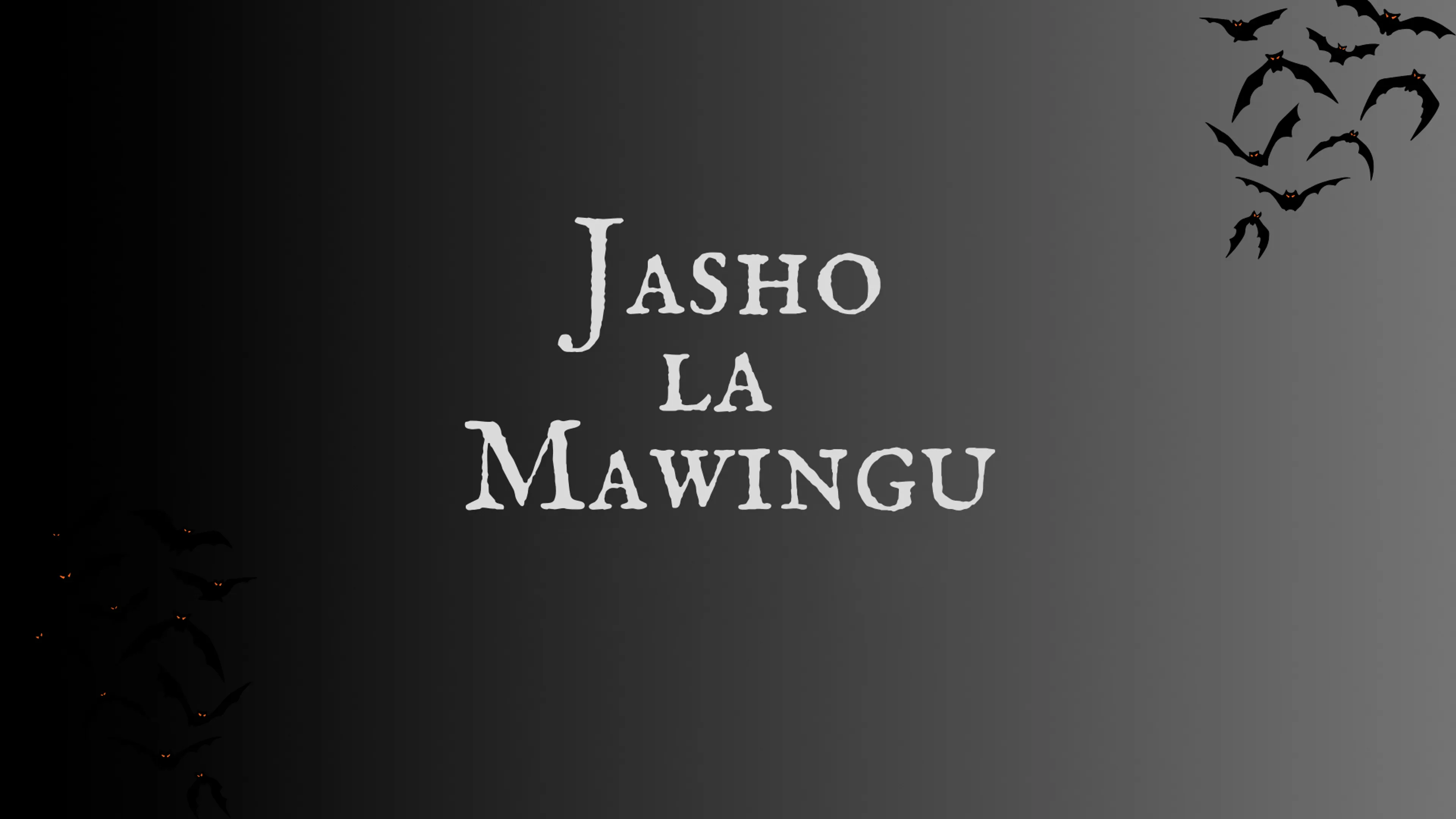 Jasho La Mawingu poster